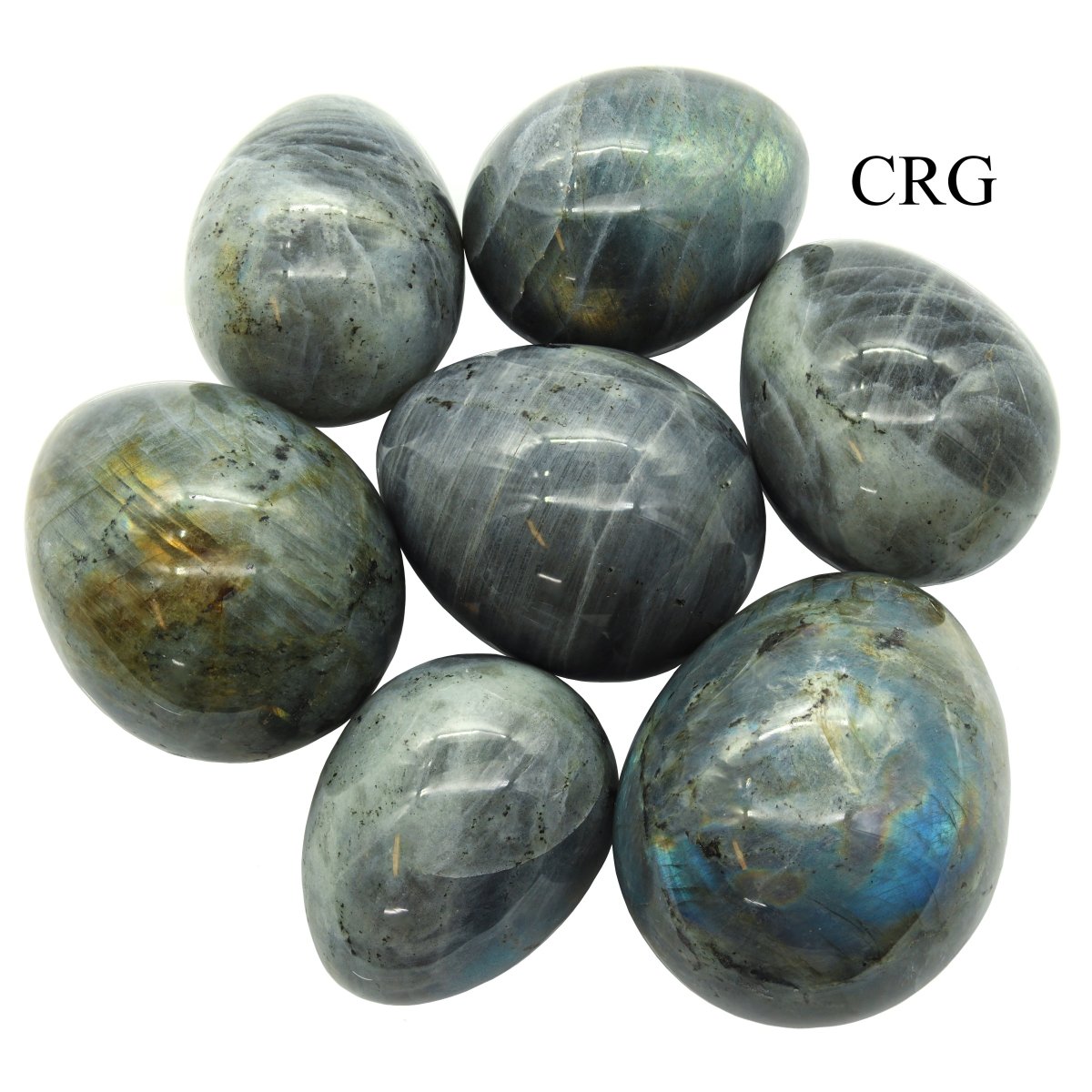 Labradorite Eggs / 40-60mm AVG - 1 KILO LOT