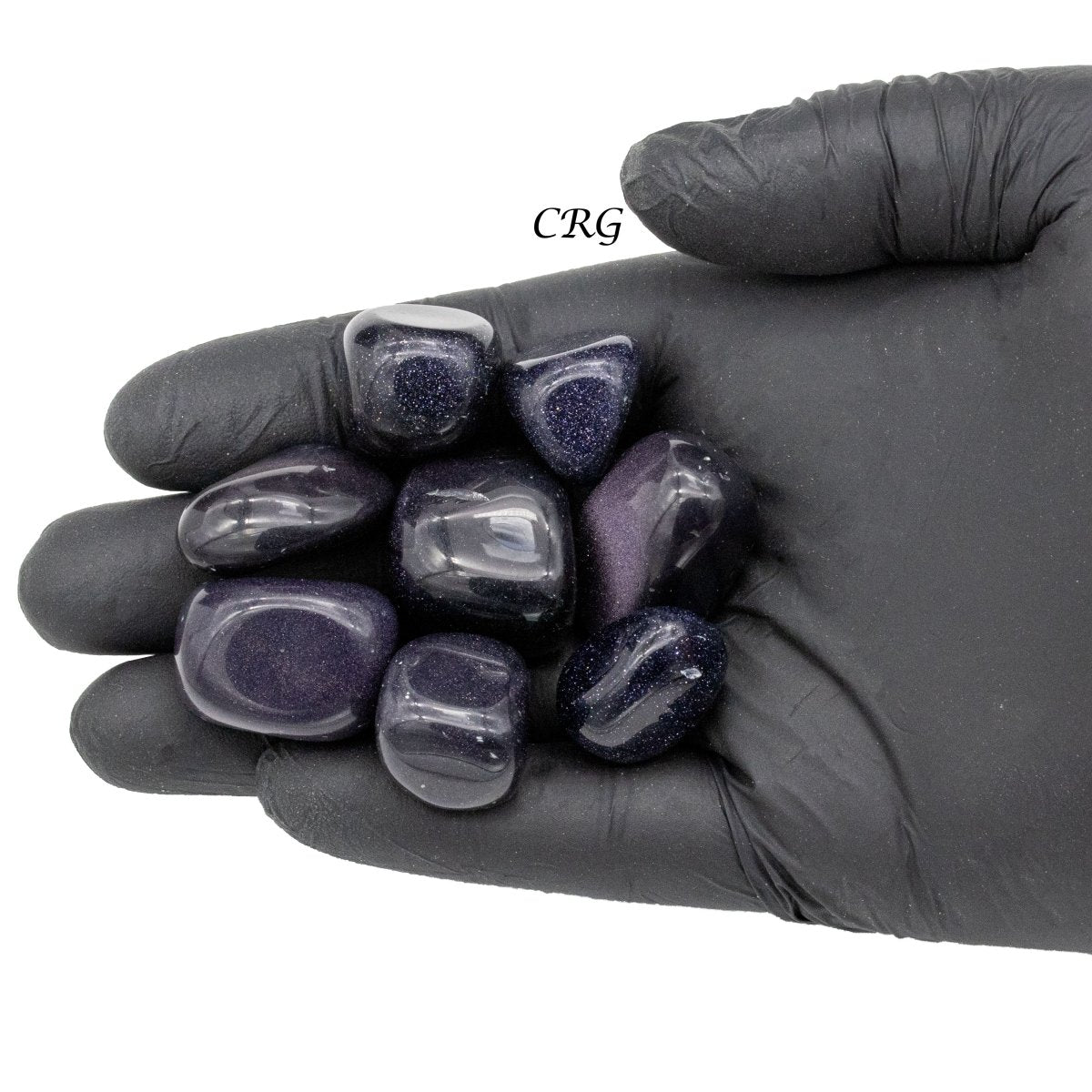 Tumbled Blue Goldstone / 0.5-1" AVG - 1 KILO LOT