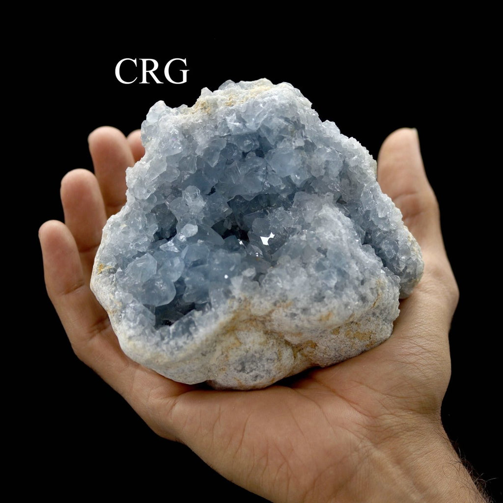 Celestite Crystal Clusters from Madagascar (1 Kilogram) Size 100 to 300 Grams Bulk Wholesale Lot