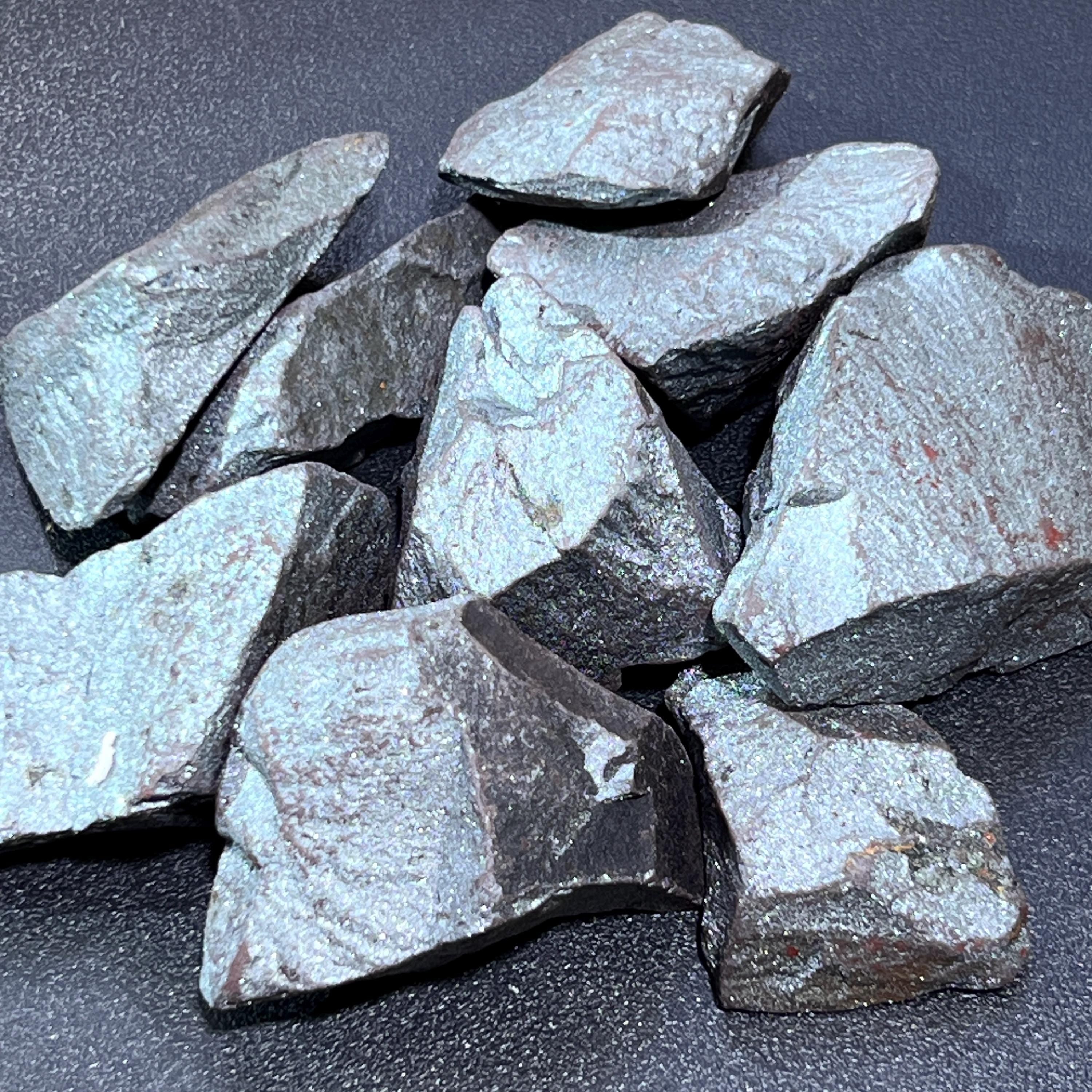 Hematite Rough Raw Specularite (1-2 Inches)(By The Piece Or Pound) Bulk Wholesale Lot