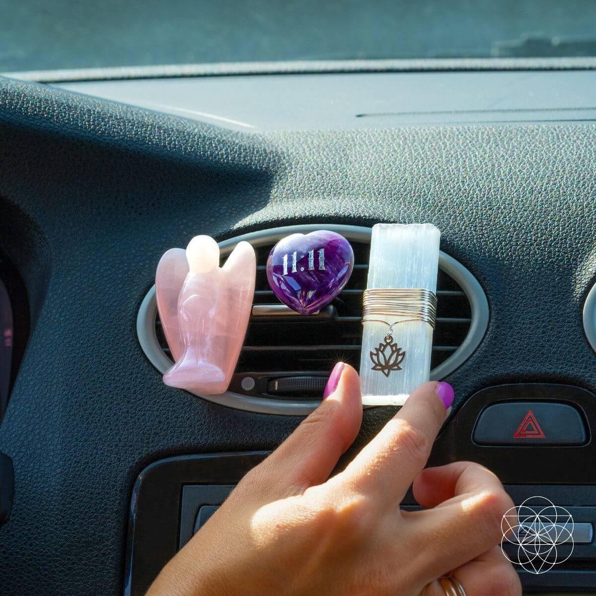 I Am Very Lucky - 11:11 Blessed Car Crystal Kit