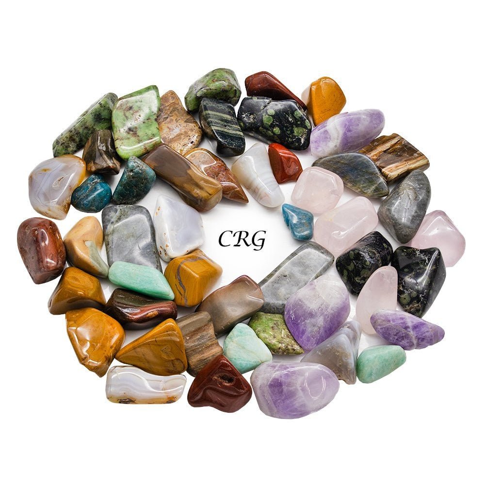Madagascar Tumbled Mix (Size 20 to 60 mm) Bulk Wholesale Lot Crystal