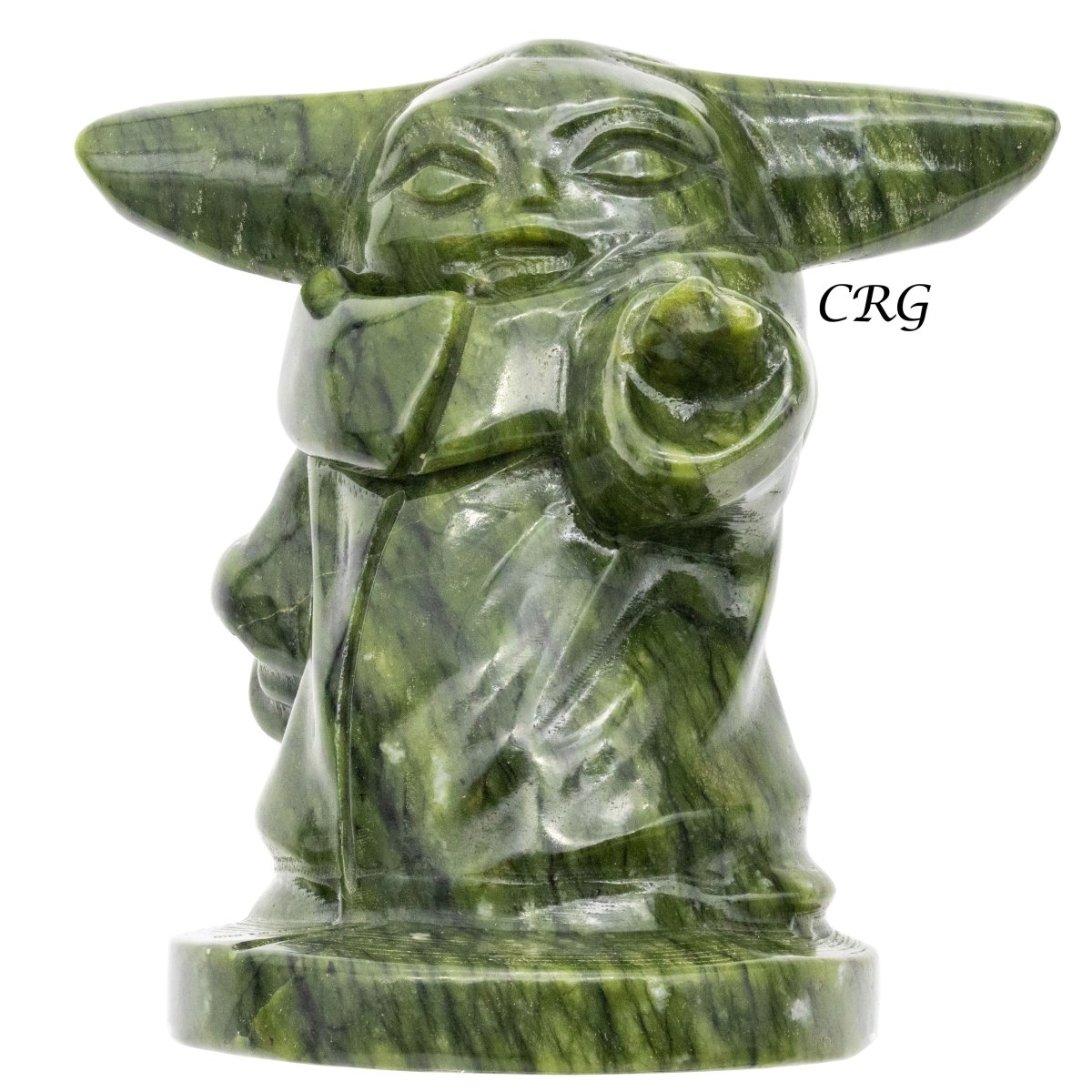 Nephrite Jade Baby Yoda