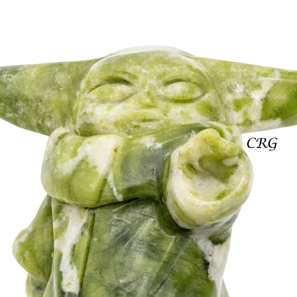 Nephrite Jade Baby Yoda