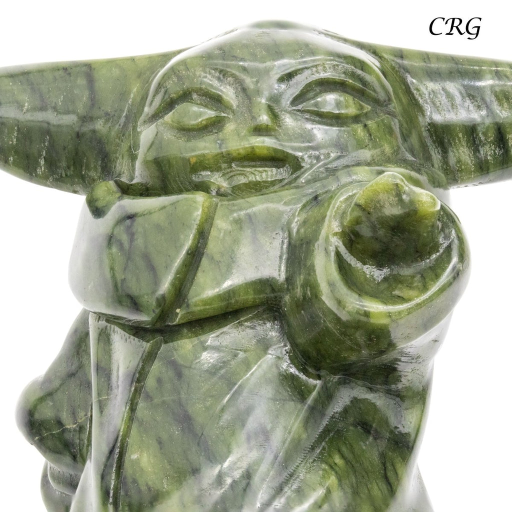 Nephrite Jade Baby Yoda