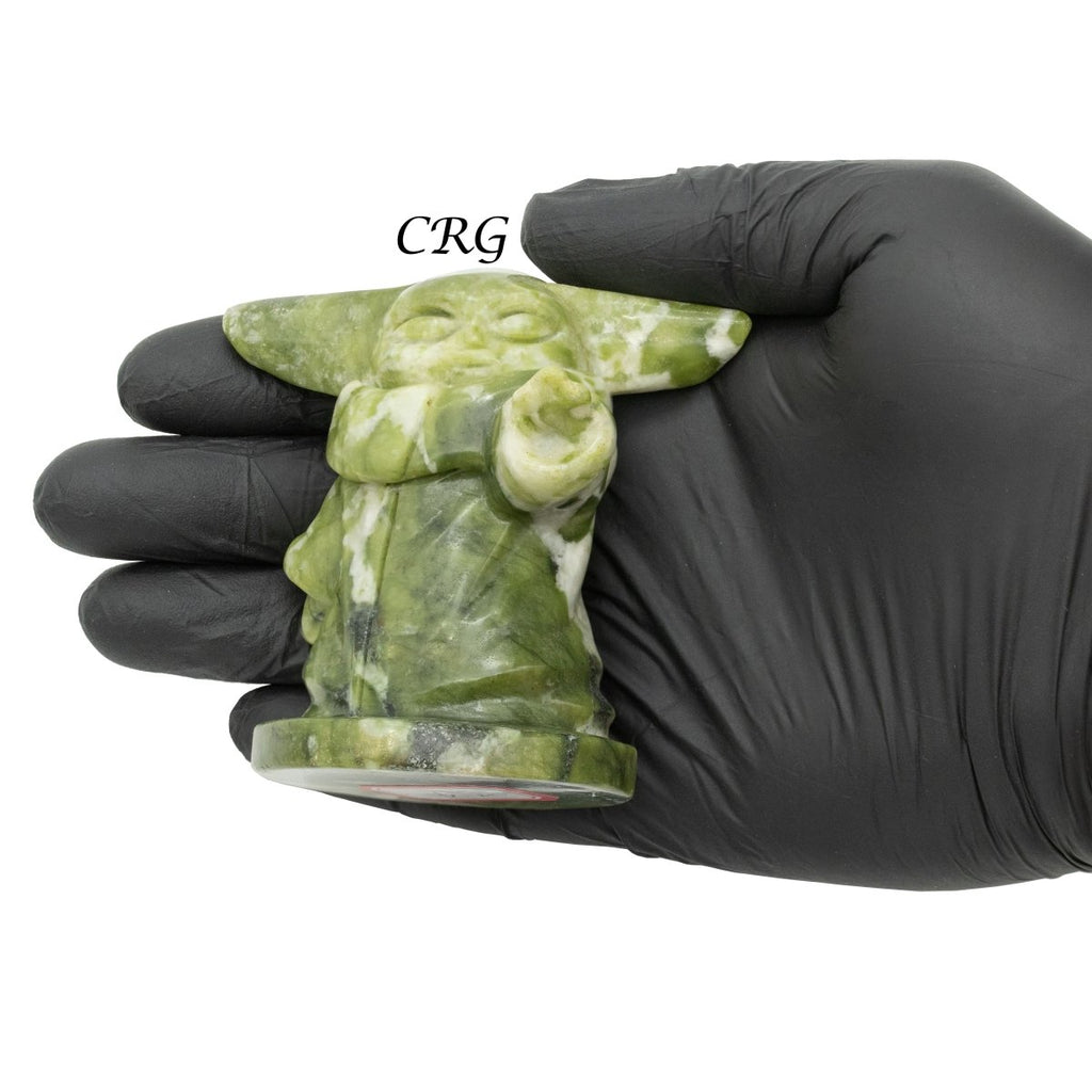Nephrite Jade Baby Yoda