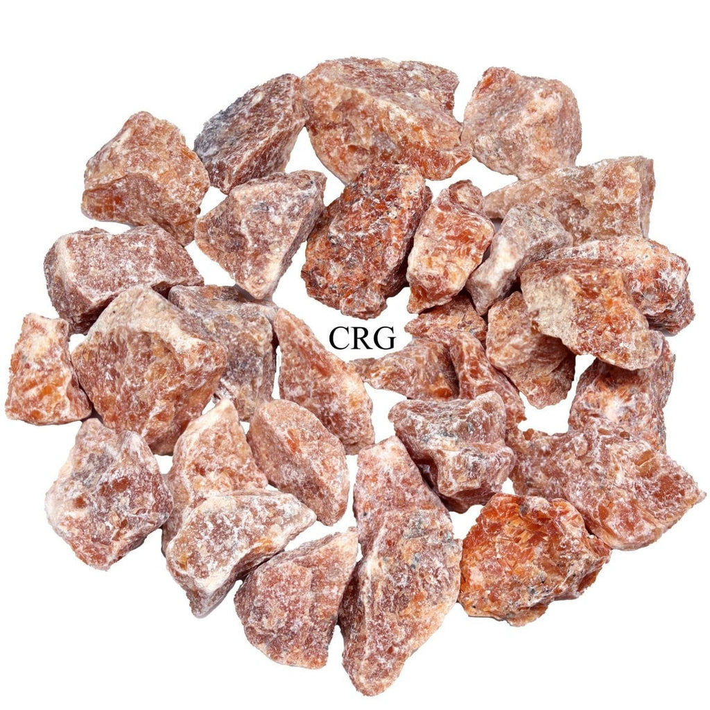Orange Orchid Calcite Rough Pieces (Size 20 to 40 mm) Raw Crystals Minerals Gemstones