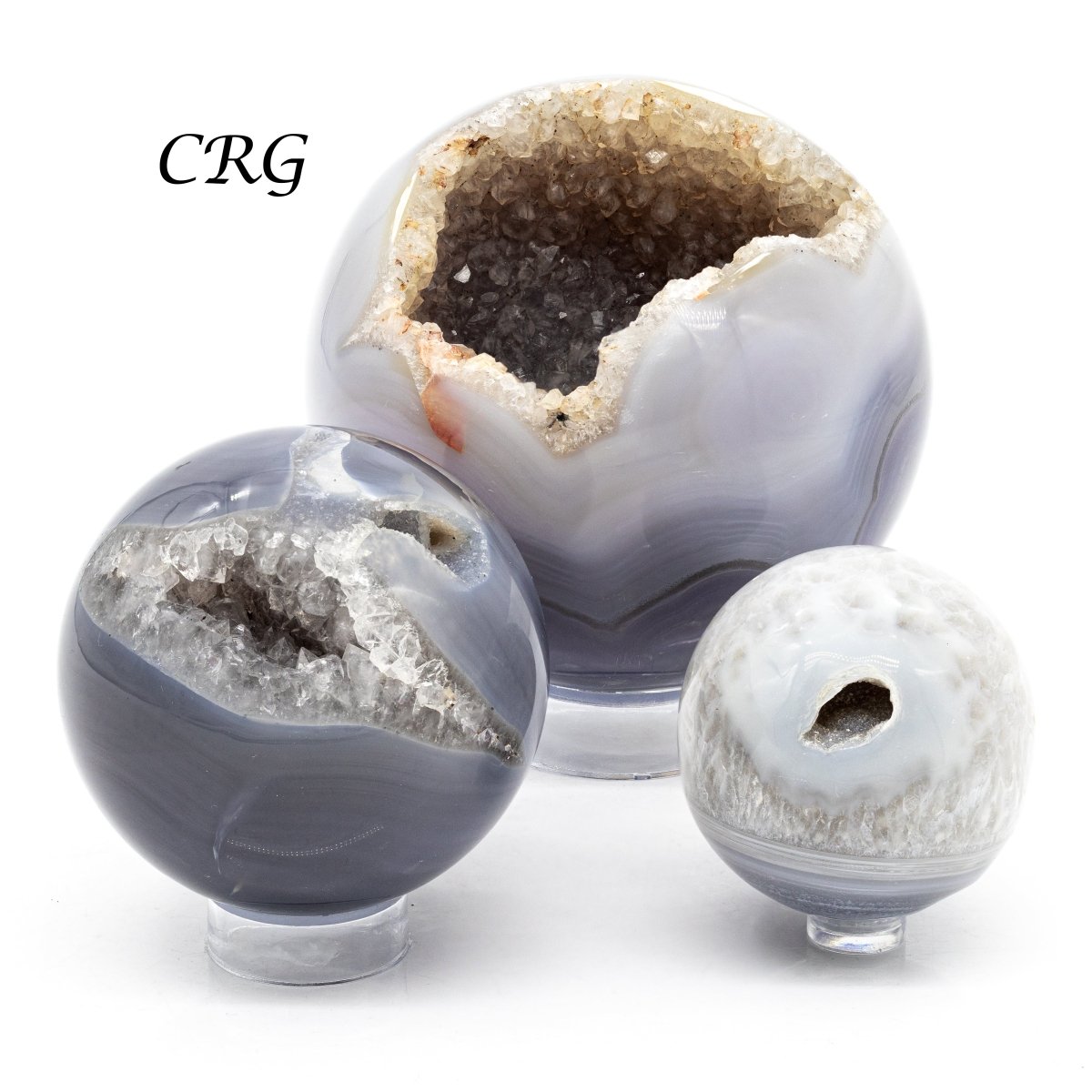 QTY 1 - Agate Druzy Sphere / 700-1000g AVG
