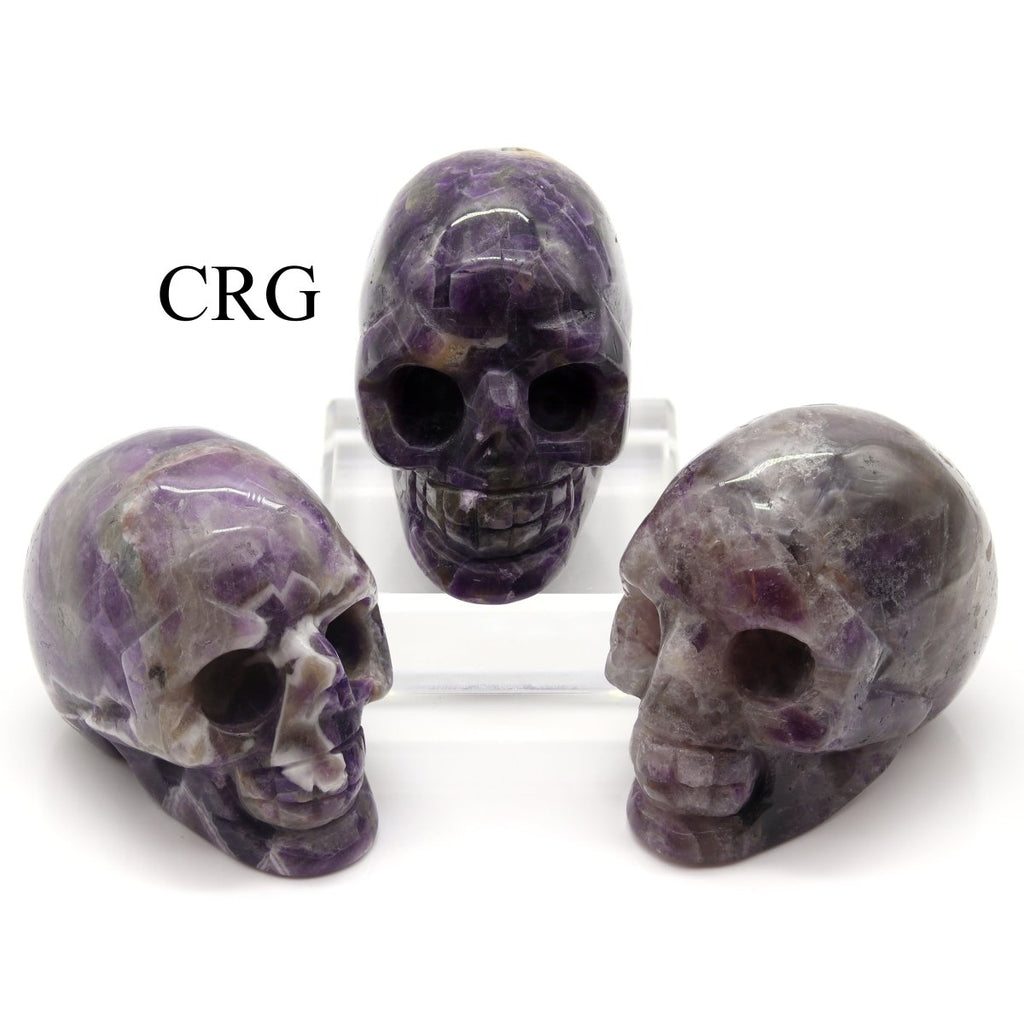 QTY 1 - Amethyst Skull / 3"