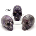 QTY 1 - Amethyst Skull / 3"