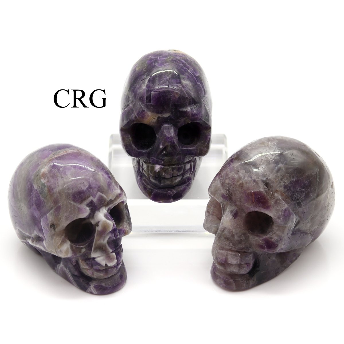 QTY 1 - Amethyst Skull / 3"
