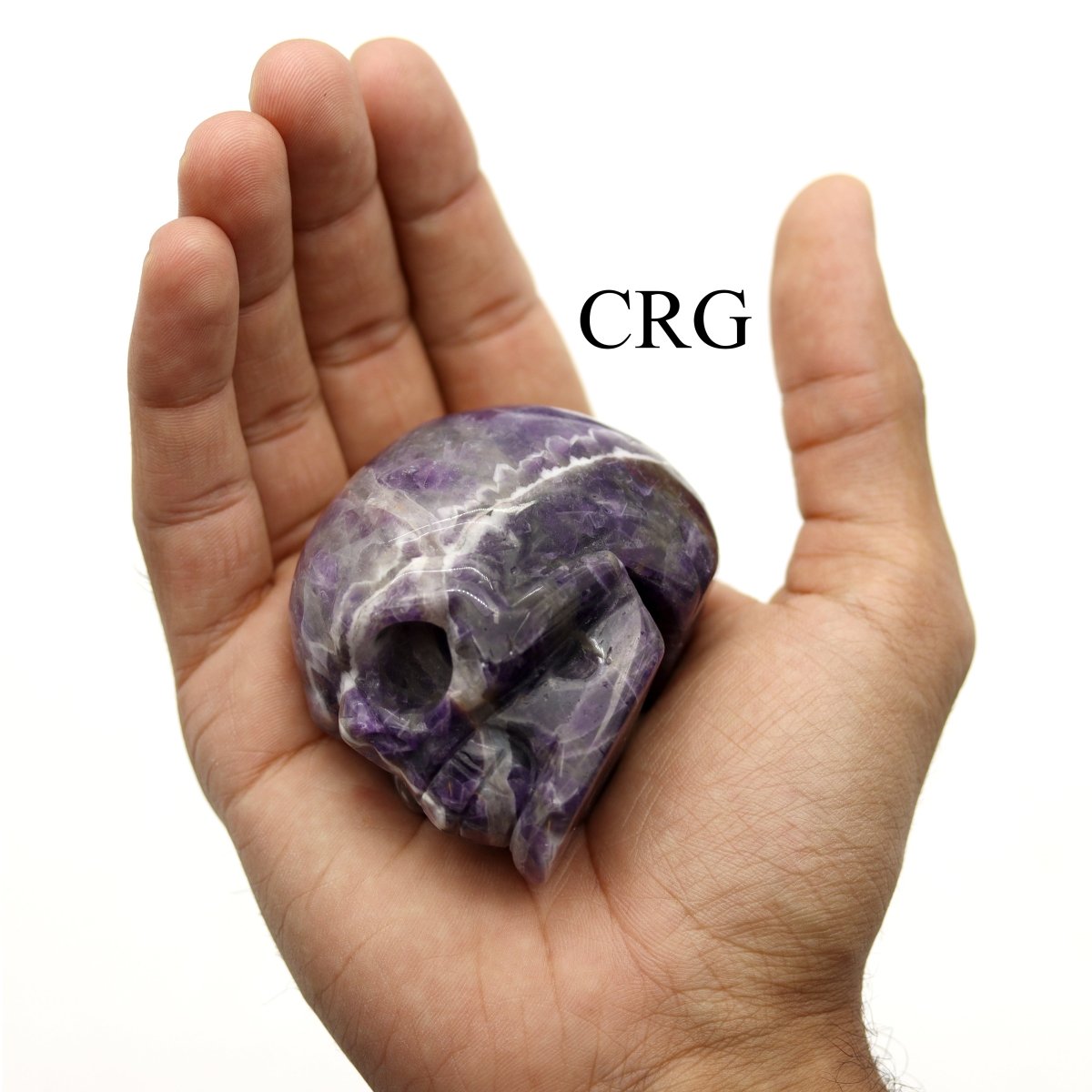 QTY 1 - Amethyst Skull / 3"