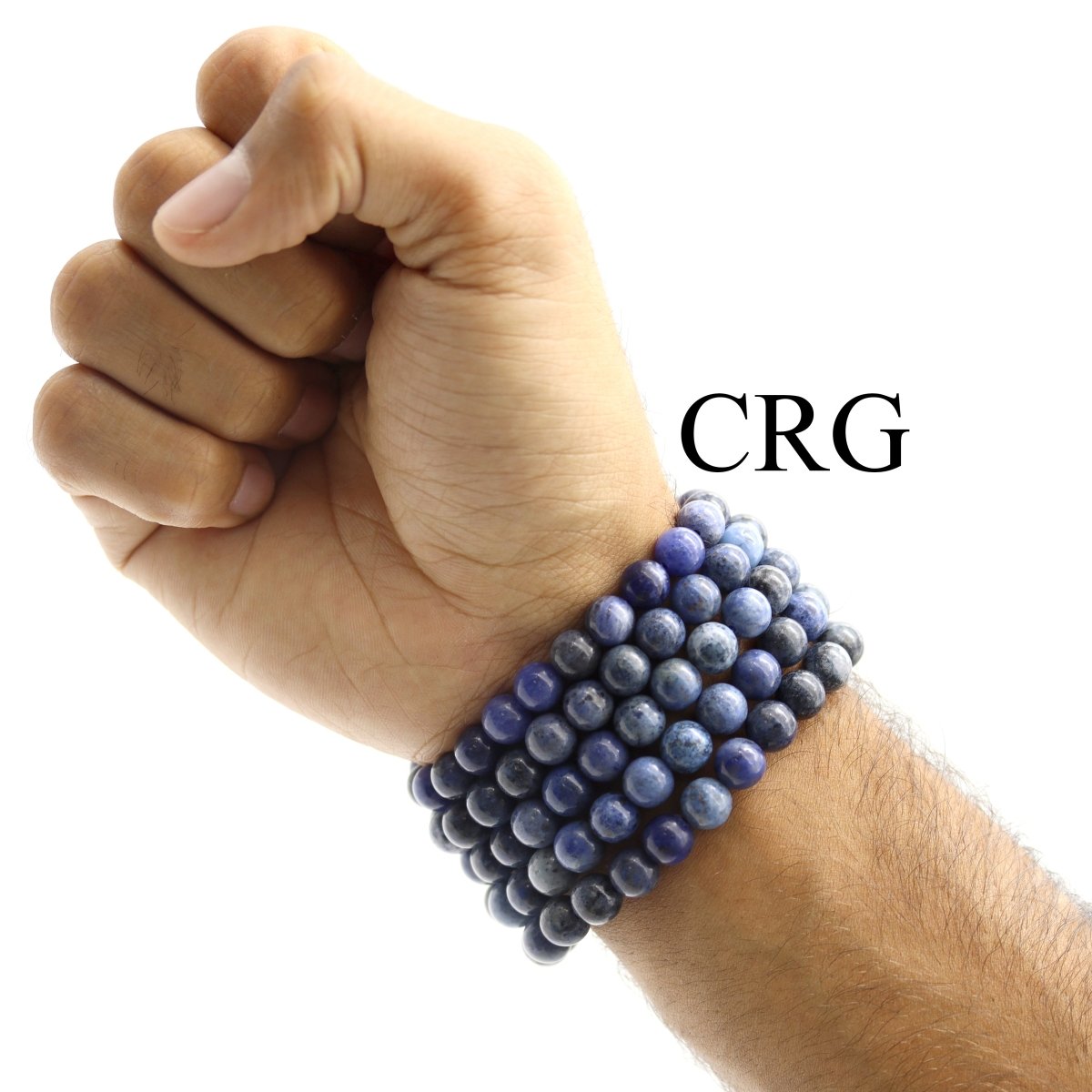 QTY 1 - Dumortierite Stretch Bracelet / 8mm AVG