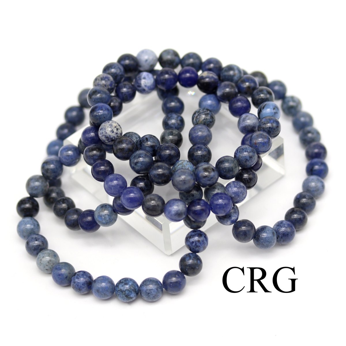 QTY 1 - Dumortierite Stretch Bracelet / 8mm AVG