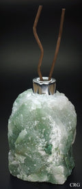 QTY 1 - Green & White Quartz Oil Diffuser
