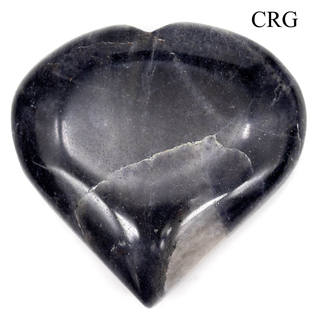 QTY 1 - Iolite Puffy Heart / 2-4" AVG