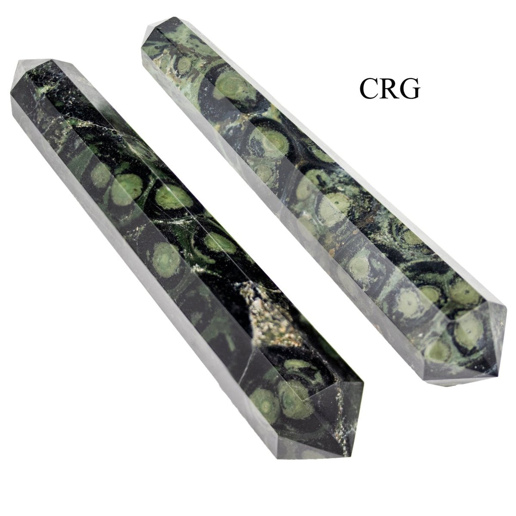 QTY 1 - Kambaba Jasper Double Pointed Wand / 3-5" AVG