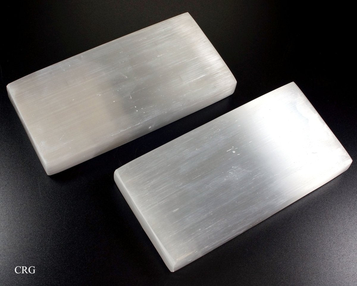QTY 1 -- Polished Selenite Rectangle Plate