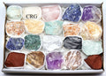 QTY 1 - Rough Assorted Minerals Medium Flat / 1-2" AVG
