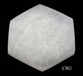Scratch and Dent Hexagon Selenite Plate 14cm (1 Piece)
