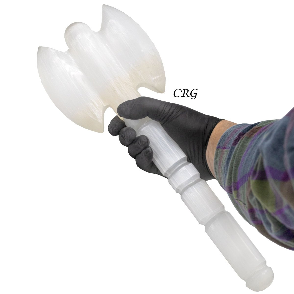 Qty 1 - Selenite Axe 40cm