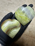 QTY 1 - Serpentine Puffy Heart / 2-4" AVG