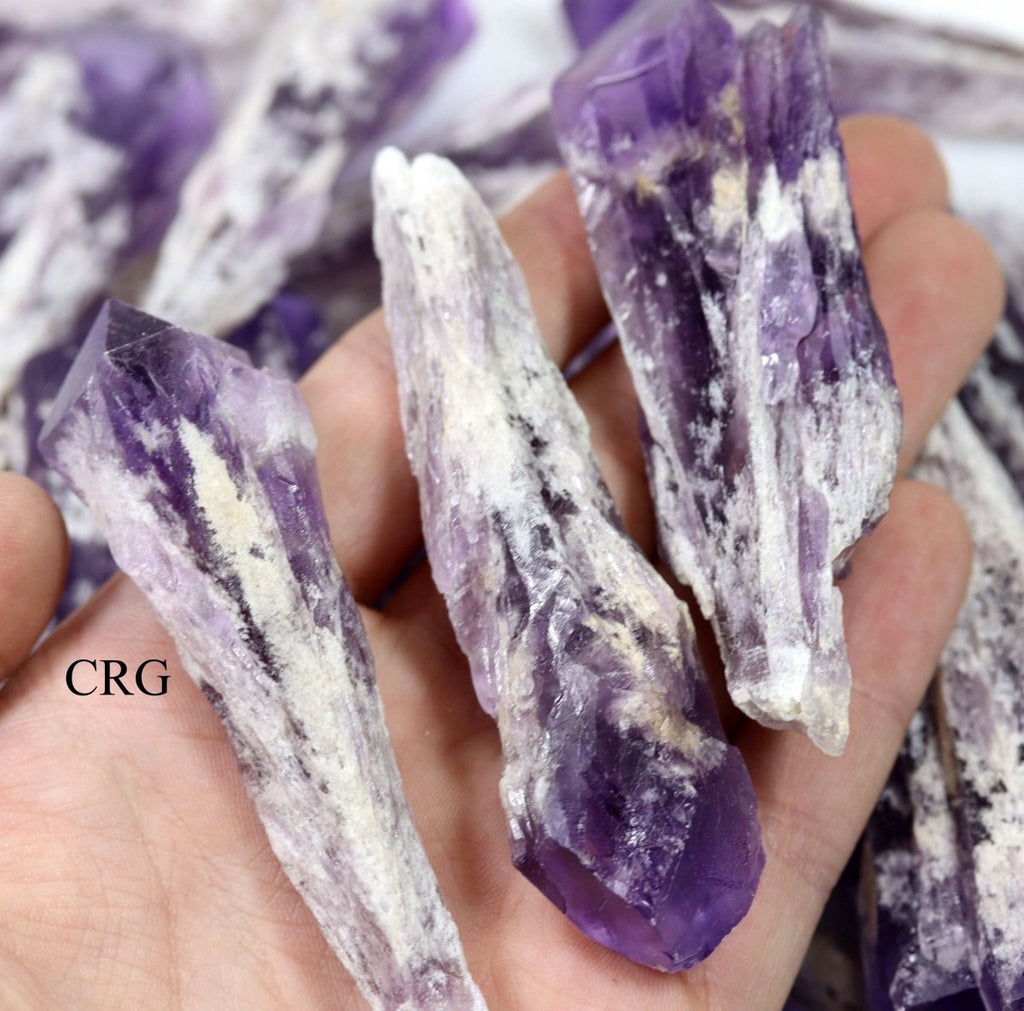 Raw Amethyst Cathedral Points / 2.75-4" AVG - 1 KILO LOT