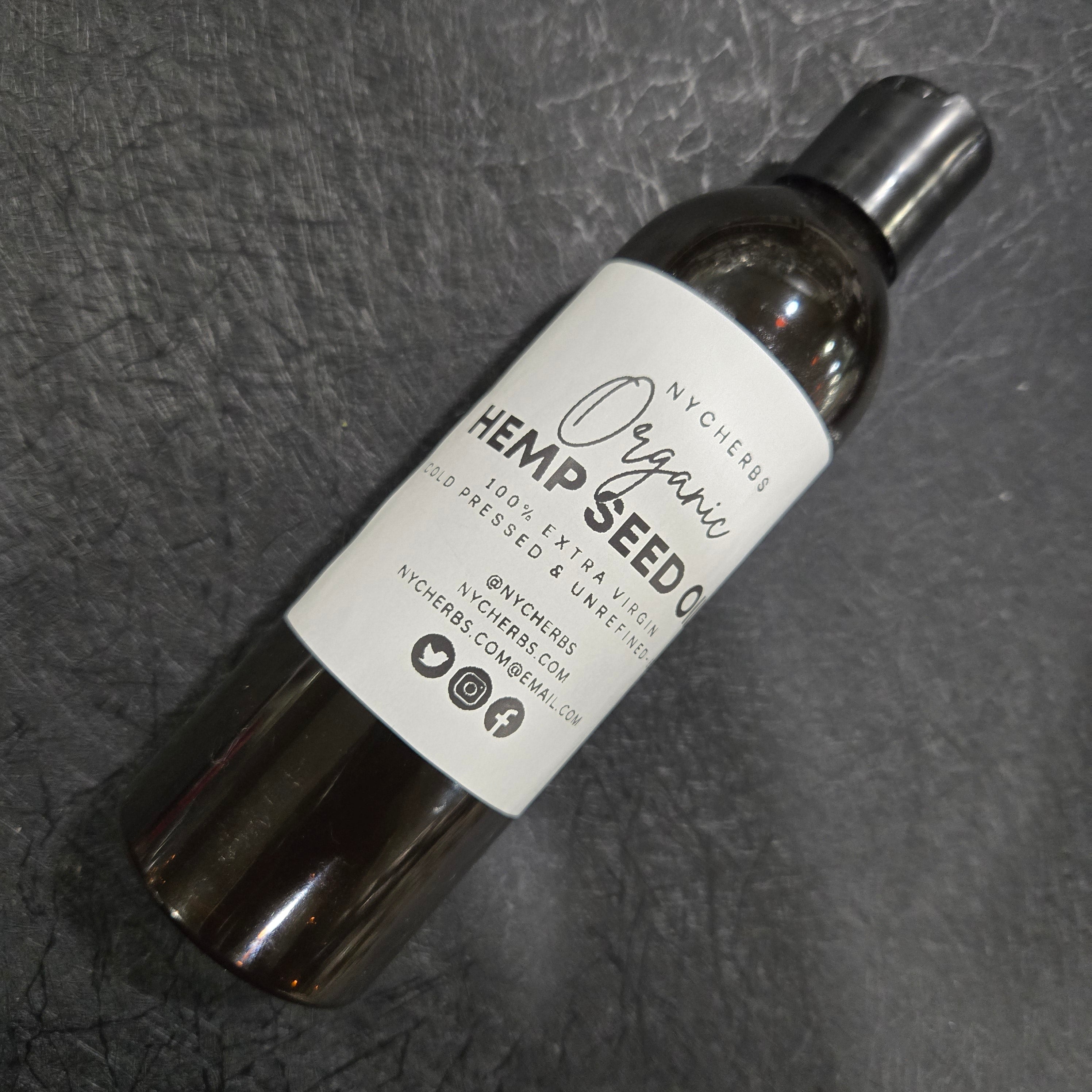 Hemp Seed Oil | Skin, Hair & Heart Wellness