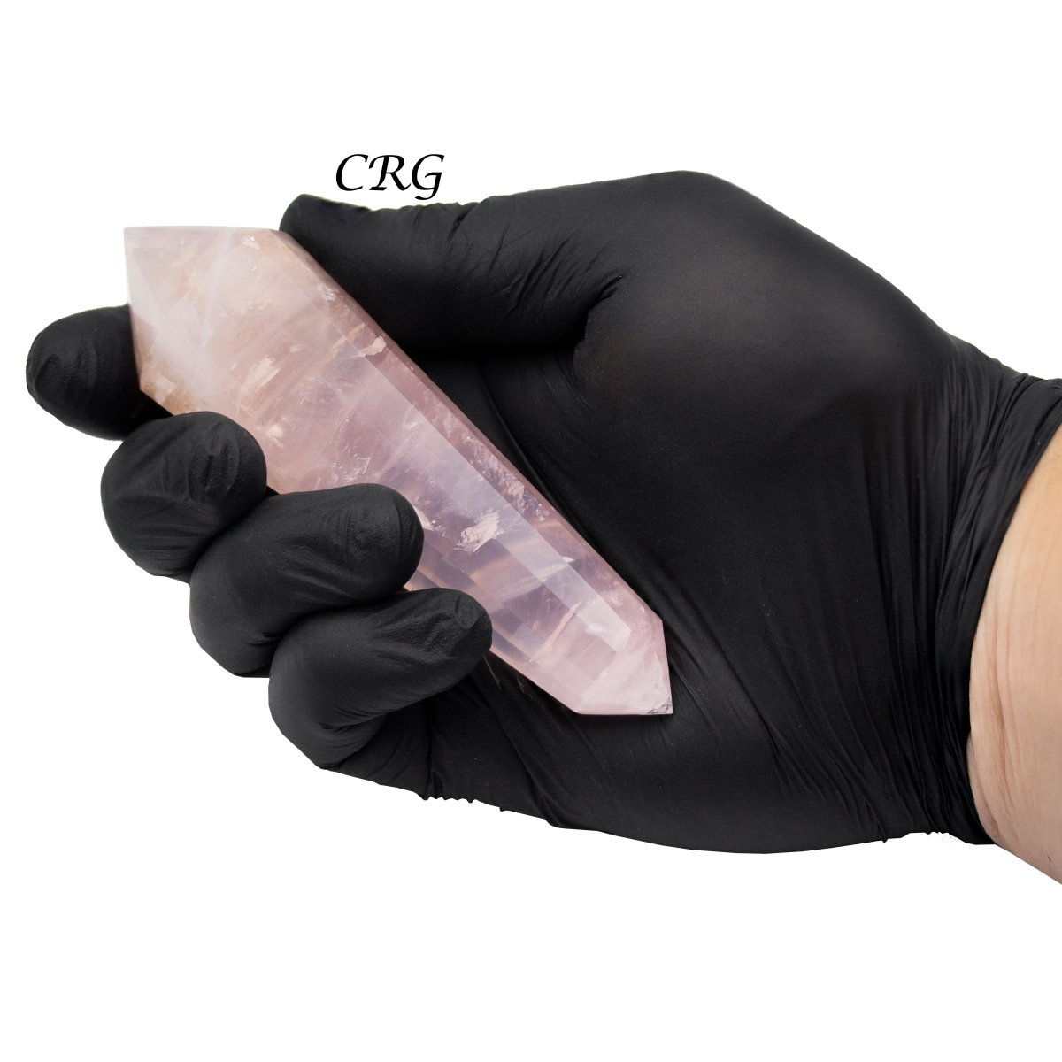 Rose Quartz Wands Fully Polished Extra Quality (1 Pound) Size 3 to 4 Inches Bulk Wholesale Lot Crystals