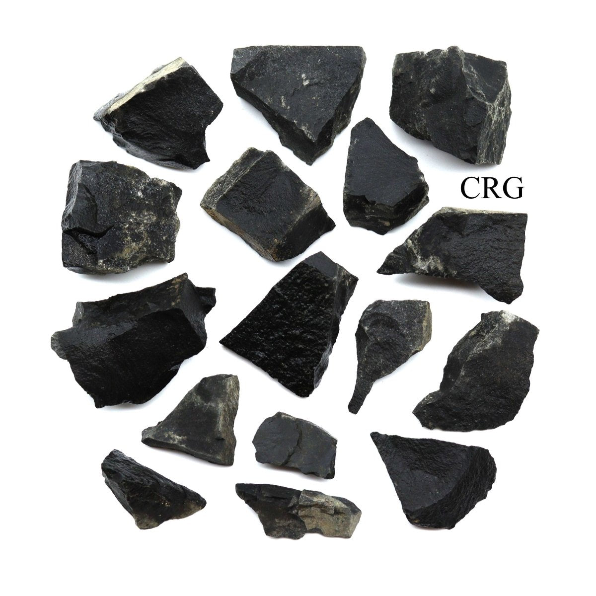 Rough Black Basalt / 1.5-2.5" AVG - 1 KILO LOT