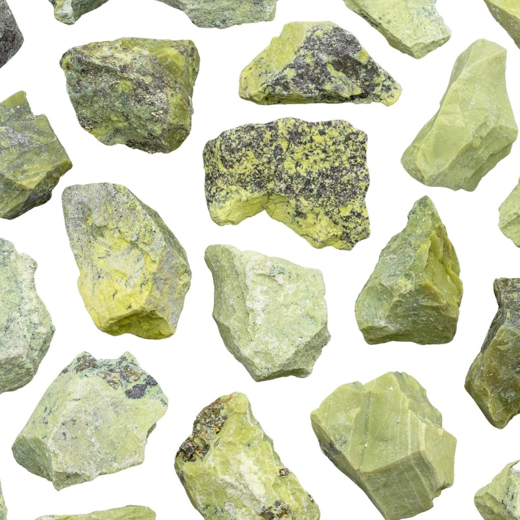 Serpentine Rough Pieces (Size 1 to 2 Inches) Wholesale Raw Crystals Minerals Gemstones