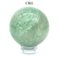SET OF 2 - Green Aventurine Spheres / 25-40mm AVG