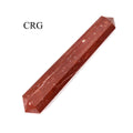 SET OF 2 - Red Jasper Double Terminated Wand / 3-5" AVG