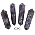 SET OF 4 - Indigo Gabbro Mini Double Terminated Points / 1" AVG
