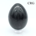 Shungite Polished Egg (1 Piece) Size 5 cm Polished Gemstone