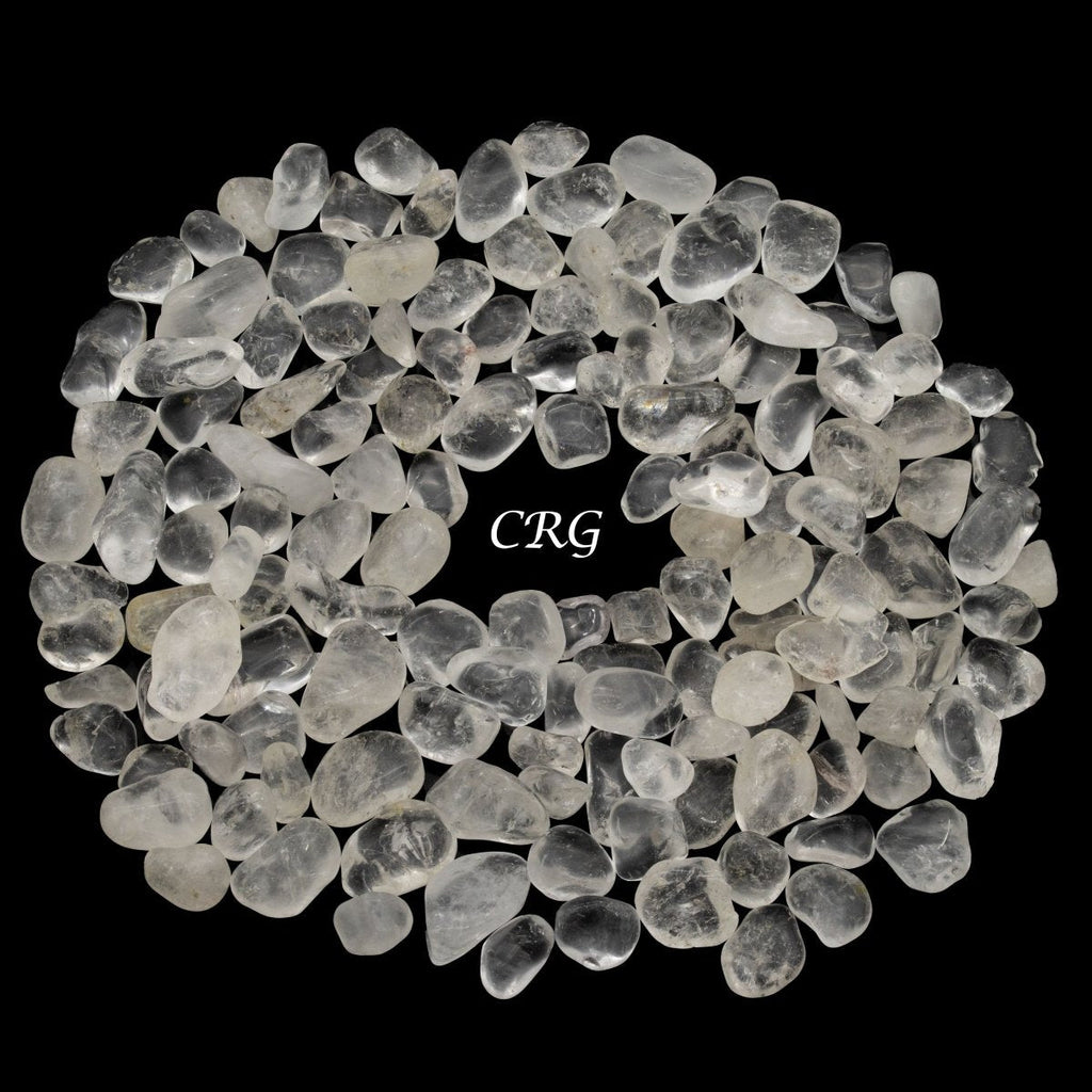 Tumbled Clear Quartz Chips - 1 KILO LOT