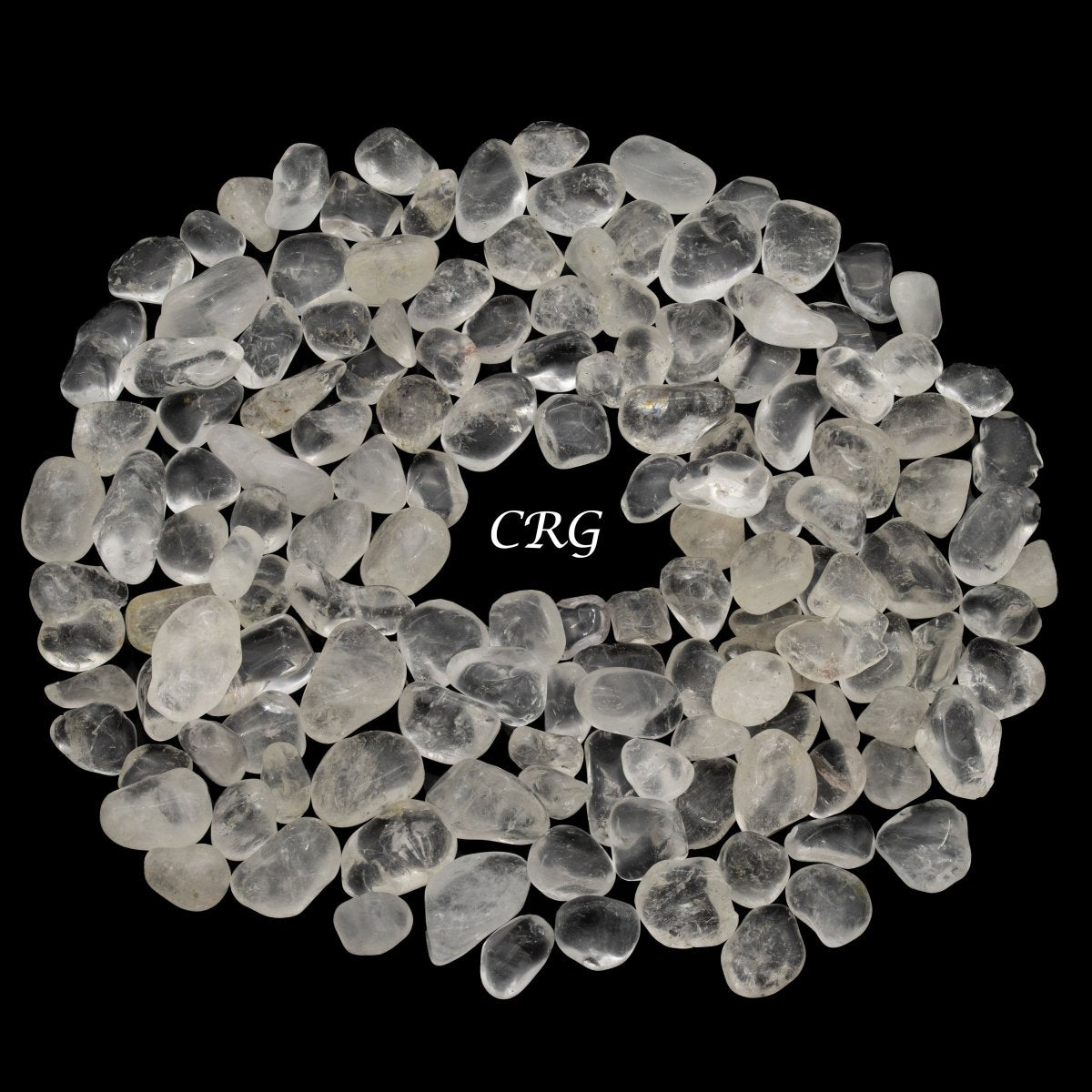 Tumbled Clear Quartz Chips - 1 KILO LOT