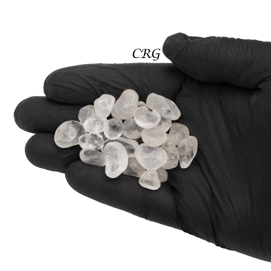 Tumbled Clear Quartz Chips - 1 KILO LOT