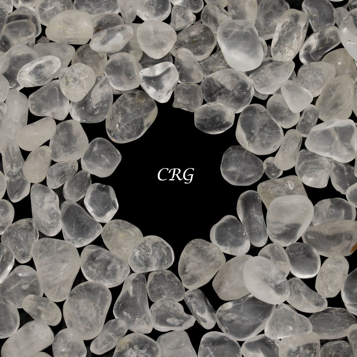 Tumbled Clear Quartz Chips - 1 KILO LOT