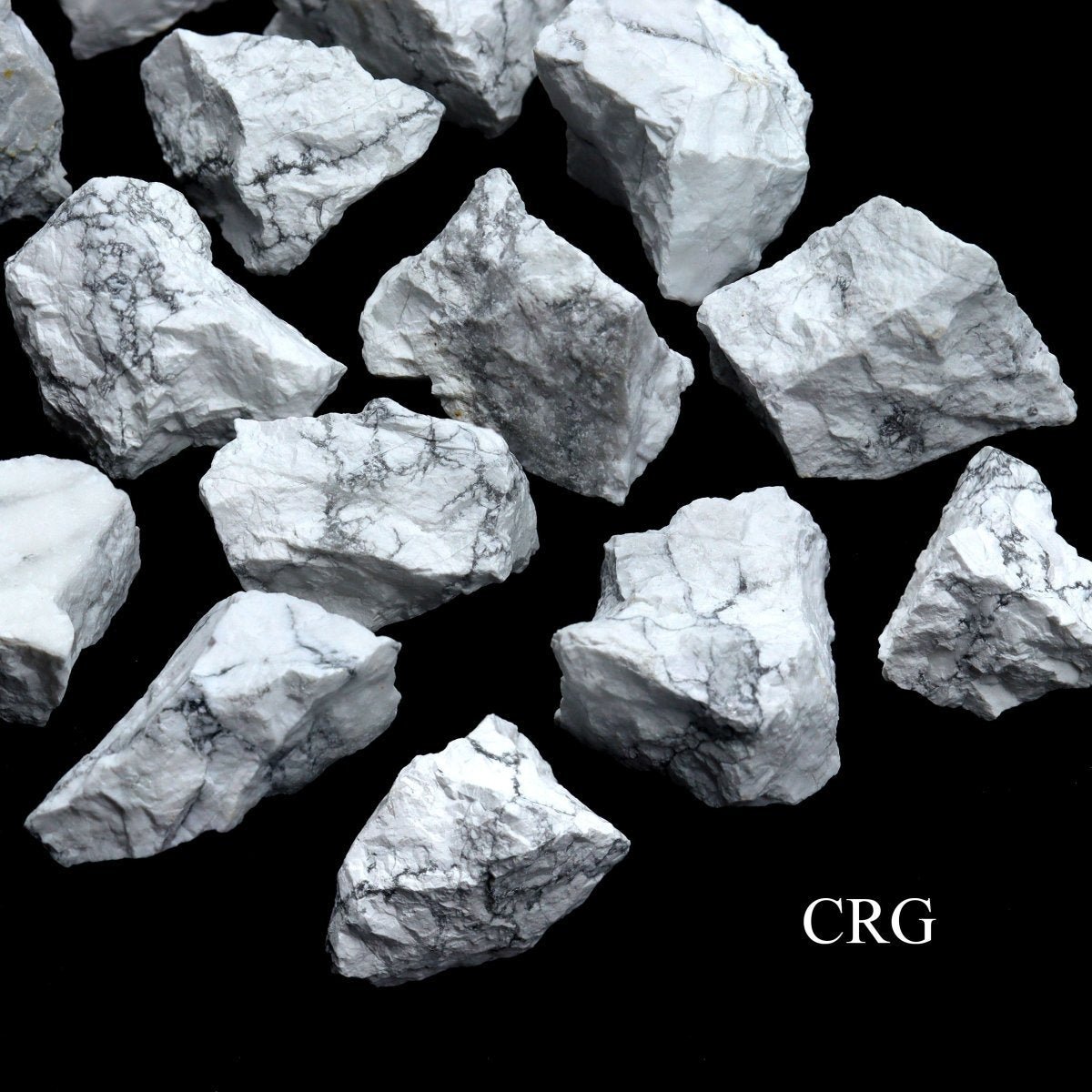 White Howlite Rough (Size 1 to 2 Inches)