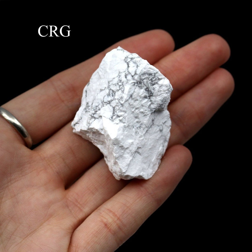 White Howlite Rough (Size 1 to 2 Inches)
