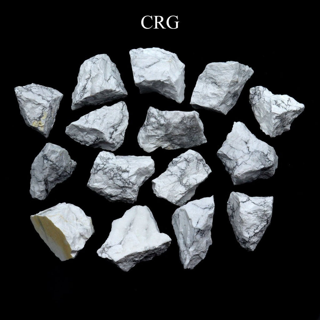 White Howlite Rough (Size 1 to 2 Inches)