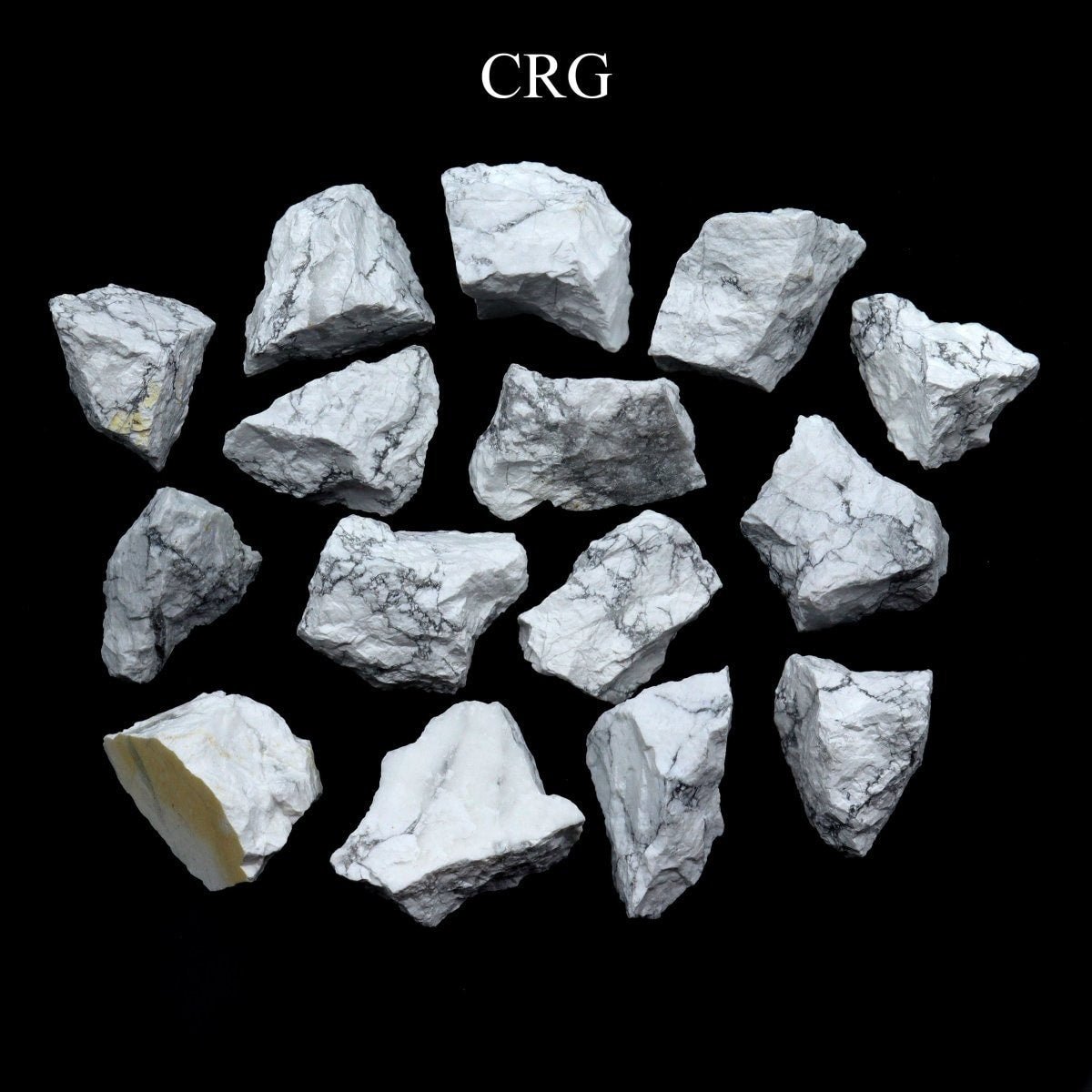 White Howlite Rough (Size 1 to 2 Inches)